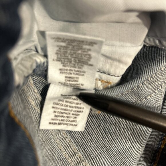 Free People Womens Jeans‎ 26 High Rise Flare Button Fly Split Hem NWT - Picture 11 of 11